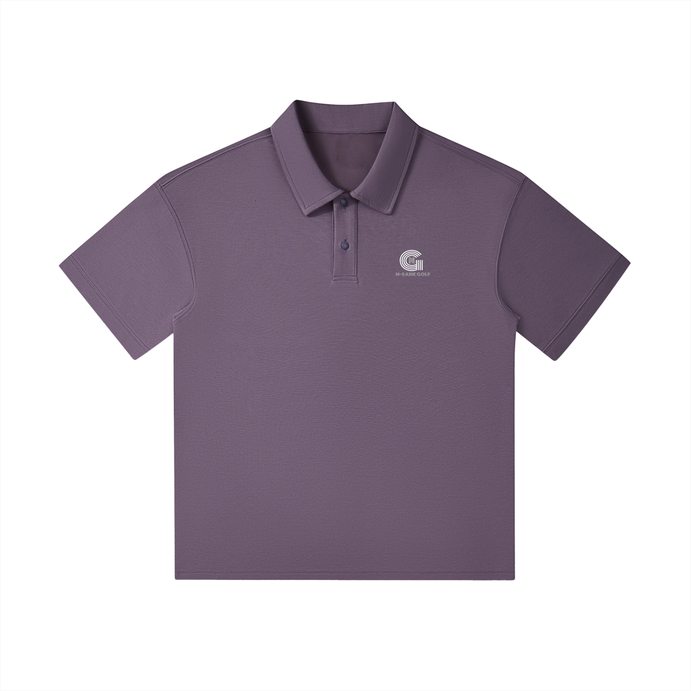 Drop Shoulder Short-Sleeve Polo