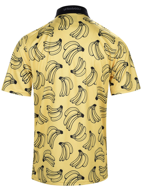 Banana Hook Mens Golf Polo Shirt by ReadyGOLF