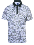 Beer Money Mens Golf Polo Shirt by ReadyGOLF