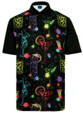 Cocktail Splash Mens Golf Polo Shirt by ReadyGOLF