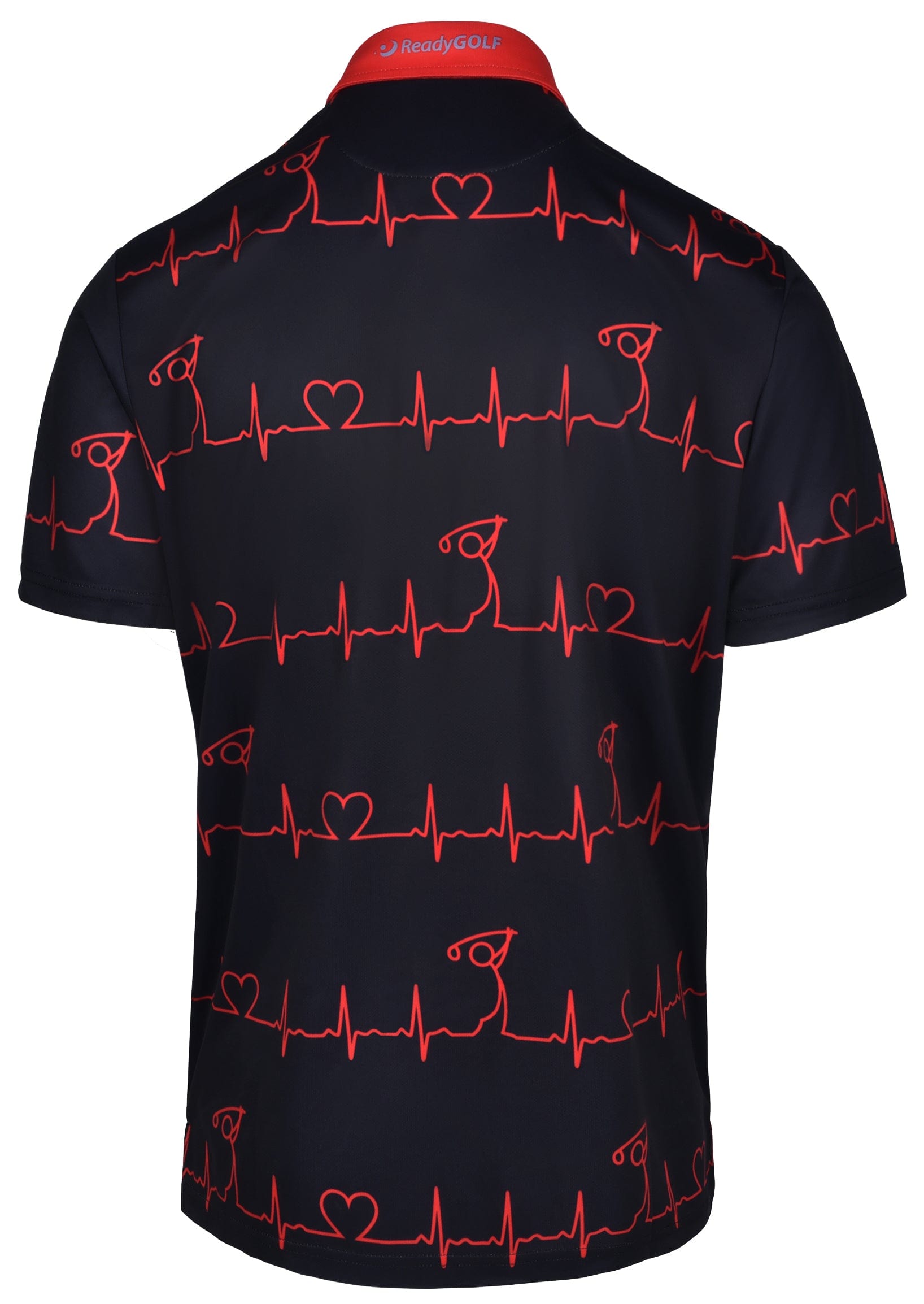 EKG Men's Golf Polo Shirt by ReadyGOLF