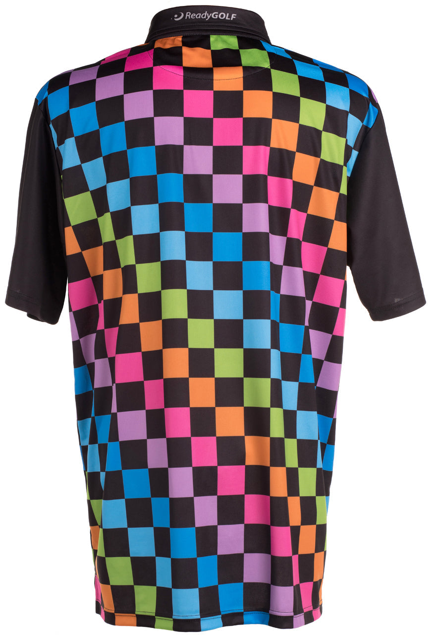 Start Me Up Mens Golf Polo Shirt by ReadyGOLF
