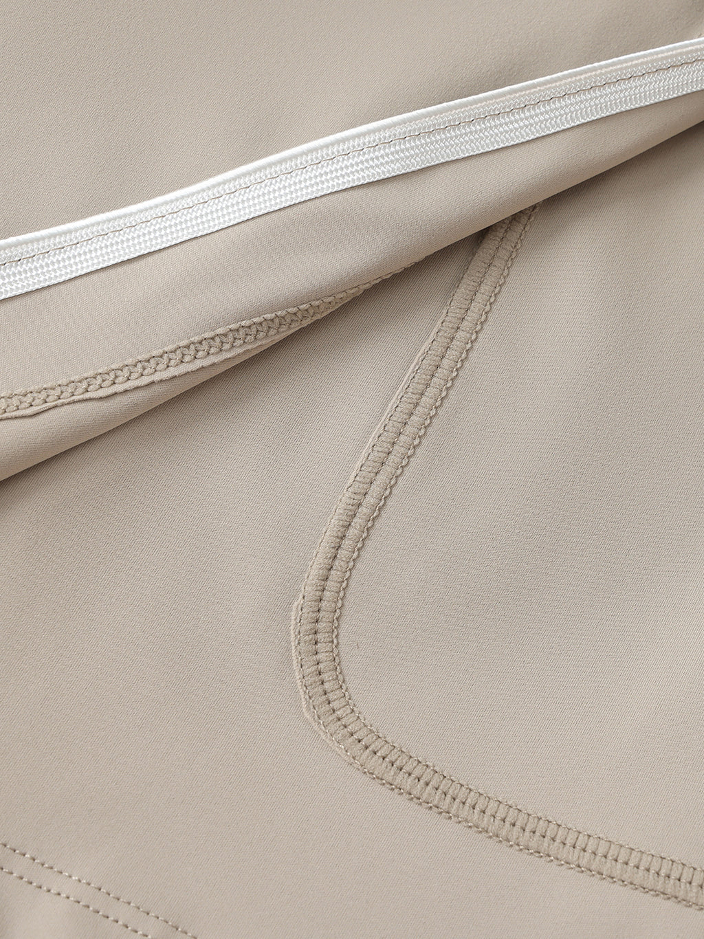 High-Waist Pocketed A-Line Skirt